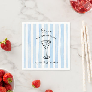 Tini Bit Older Personalised Birthday Party Napkin