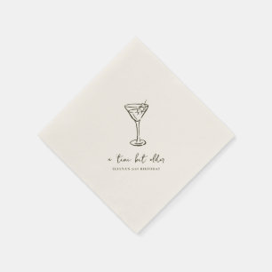Tini Bit Older Personalised Birthday Party Napkin