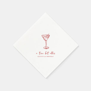Tini Bit Older Personalized Birthday Party Napkin