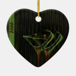 Tinis for Two Faery Martini Art Ceramic Tree Decoration