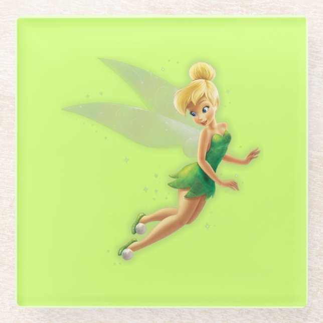 Tinker Bell Glass Coaster (Front)