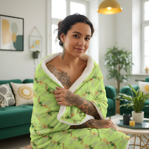 Tinker Bell Sherpa Blanket