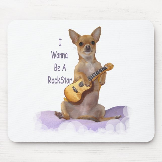 Tinkerbell RockStar Mouse Mat (Front)