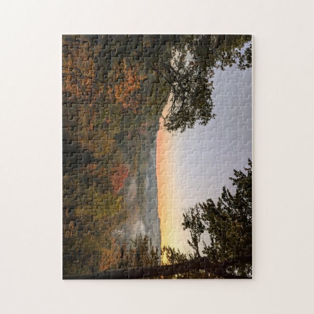 Tinkers Creek Gorge in the Fall Jigsaw Puzzle (Vertical)