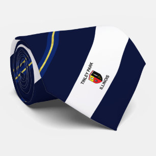 Tinley Park (Illinois) city flag Neck Tie