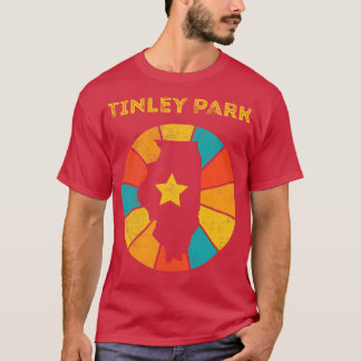Tinley Park Illinois Vintage Distressed Souvenir 1 T-Shirt