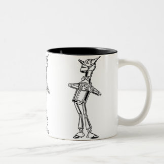 Tinman in Love Two-Tone Coffee Mug