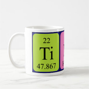 Tinna periodic table name mug