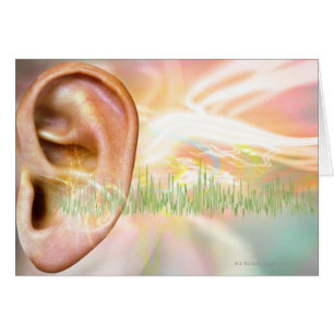 Tinnitus, conceptual computer artwork.