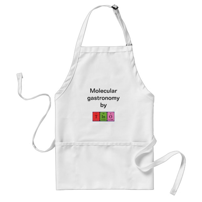 Tino periodic table name apron (Front)