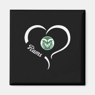 Tinora Rams Logo Half Heart Slogan Hs Magnet