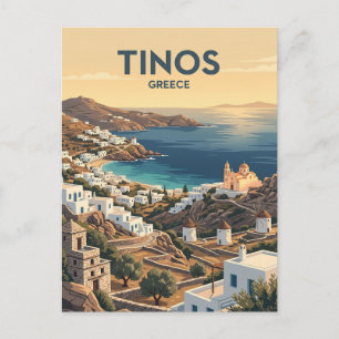 Tinos Island Greece Postcard