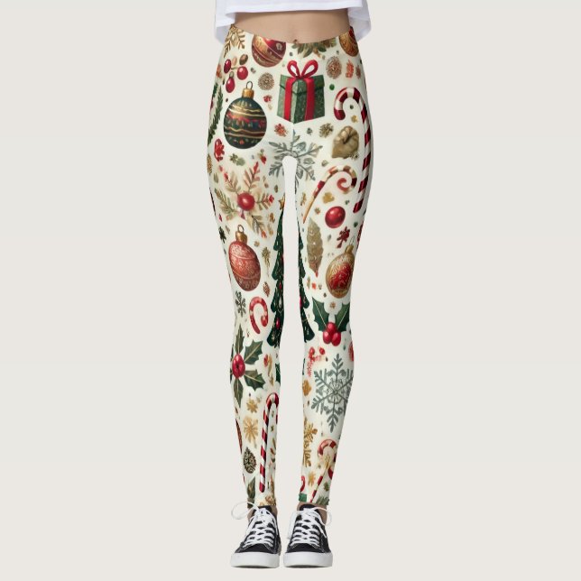 Tinsel and Twinkle Leggings (Front)