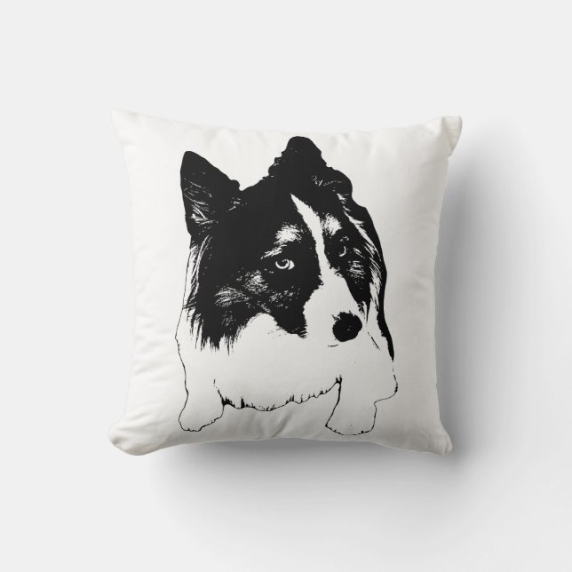 Tinsel-Edge Pillow (Front)