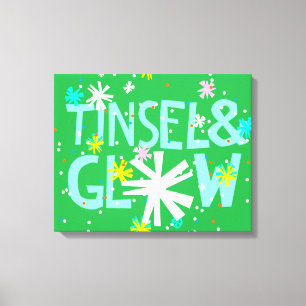 Tinsel & Glow Canvas Print