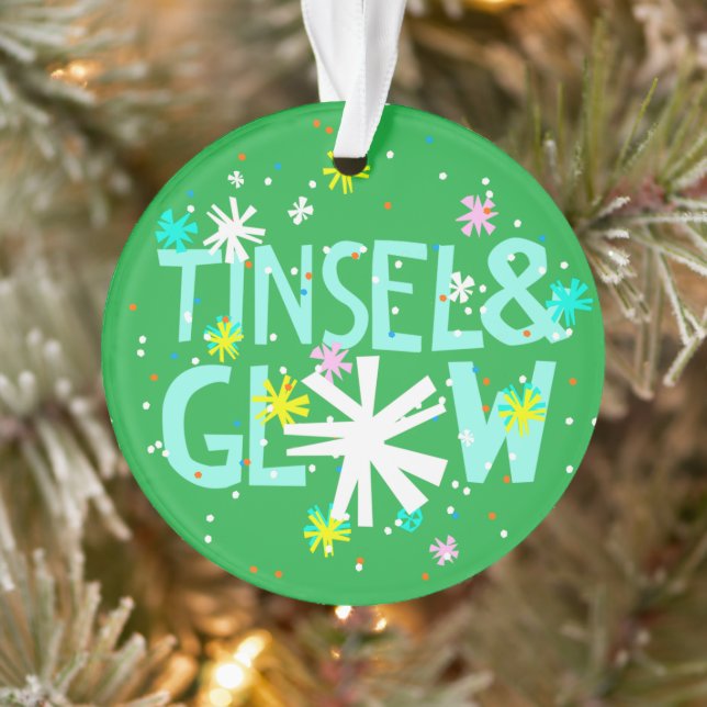 Tinsel & Glow Ornament (Tree)
