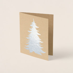 TINSEL Holiday Card Silver