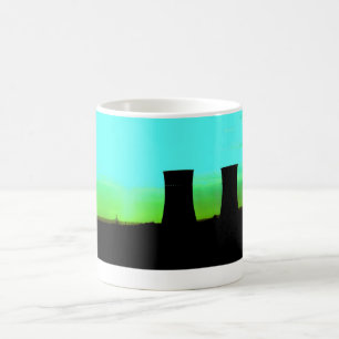 tinsley towers at dawn distant shot coffee mug