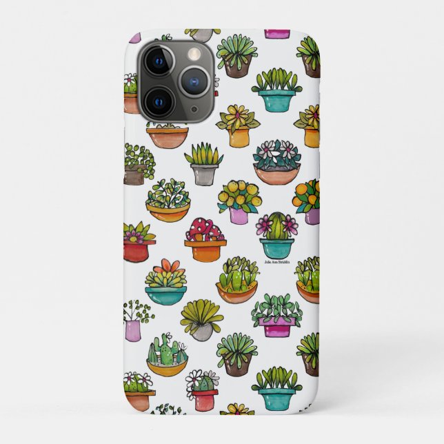 Tint Plants In Pots Case-Mate iPhone Case (Back)