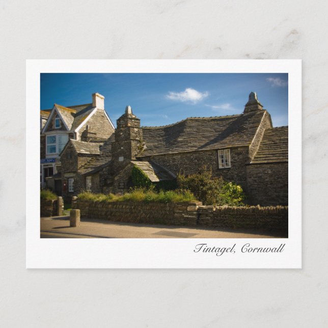 Tintagel, Cornwall Postcard (Front)