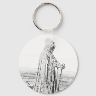 Tintagel King Arthur Monument Cornwall Key Ring