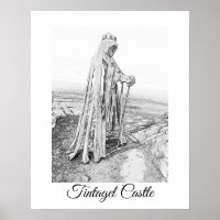 Tintagel King Arthur Monument Cornwall
