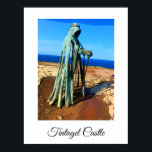 Tintagel King Arthur Monument Cornwall Poster<br><div class="desc">King Arthur Monument on Tintagel Cornwall. Tintagel was a stronghold for early medieval rulers. It may have been memories of this seat of Cornish kings that inspired Geoffrey of Monmouth to name it as the place where King Arthur was conceived. It was almost certainly this link to the literary hero...</div>