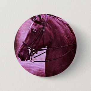 Tinted Saddlebred 6 Cm Round Badge