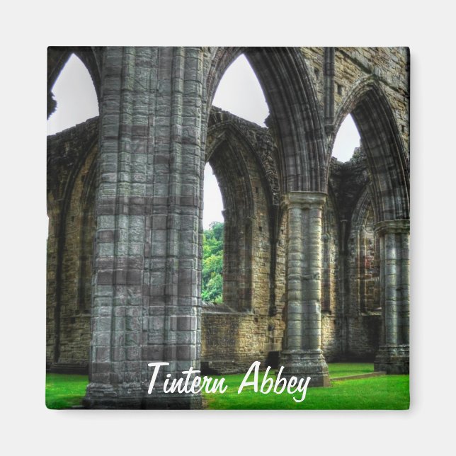 Tintern Abbey, Cistercian Monastery, Wales Magnet (Front)