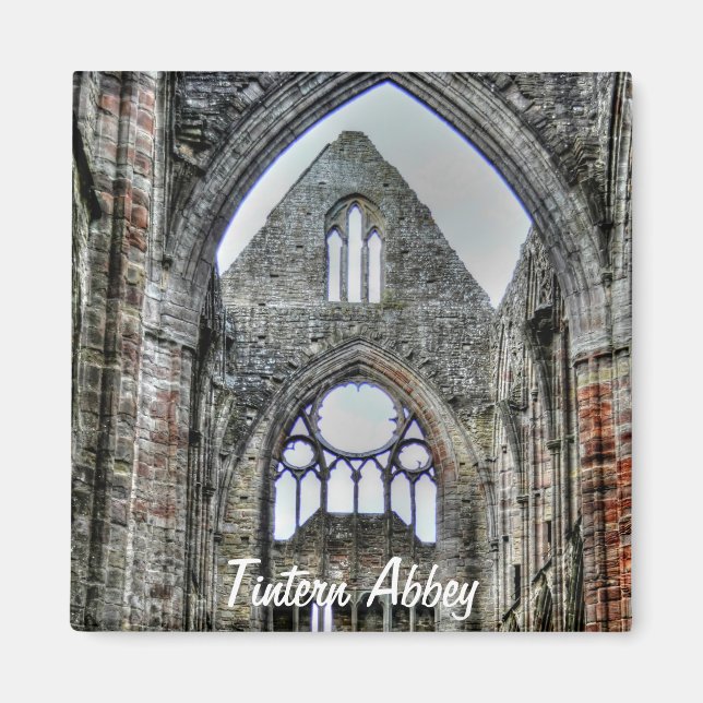 Tintern Abbey, Cistercian Monastery, Wales Magnet (Front)