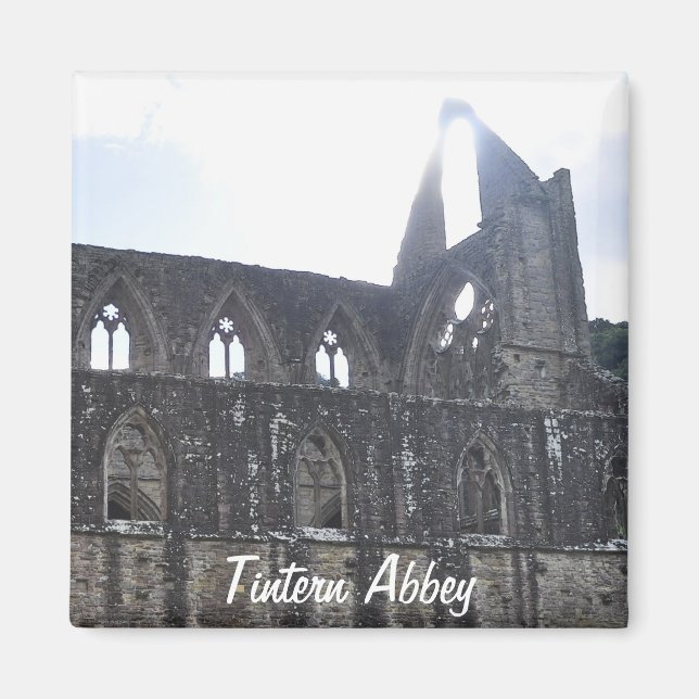 Tintern Abbey, Cistercian Monastery, Wales Magnet (Front)