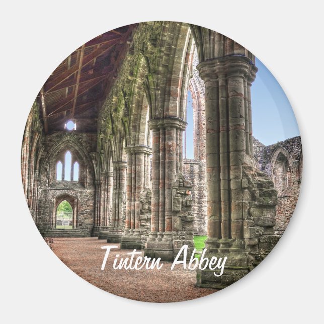 Tintern Abbey, Cistercian Monastery, Wales Magnet (Front)