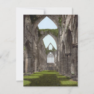 Tintern Abbey, Wales Postcard