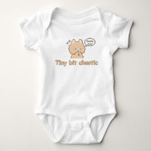 Tiny Bit Chaotic Cute Planning Chaos Baby Bodysuit