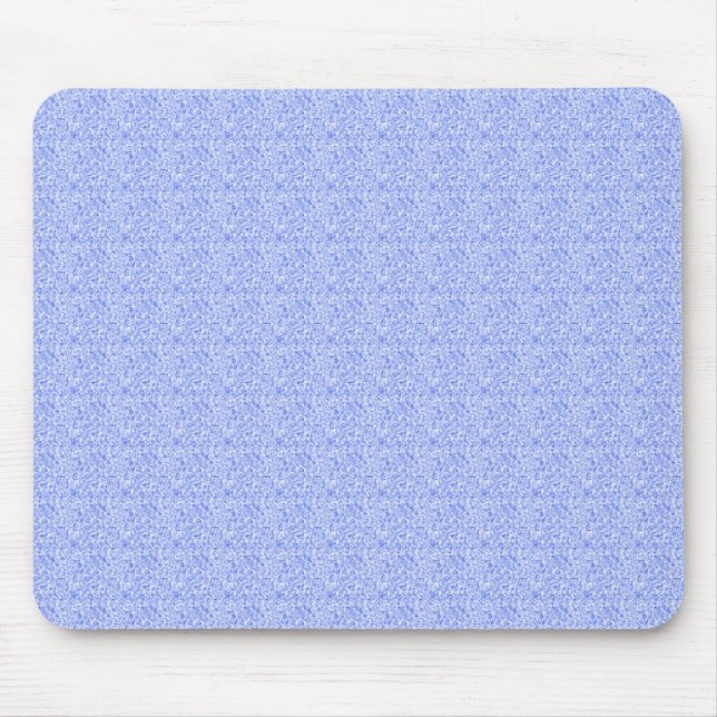 Tiny Blue Squares Mouse Mat (Front)