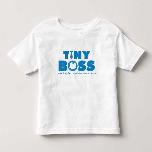 Tiny Boss Toddler T-Shirt (Front)