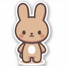 Tiny brown bunny from the forest