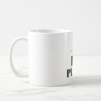 Tiny Budget Big Plans Money Saving Typography Coffee Mug