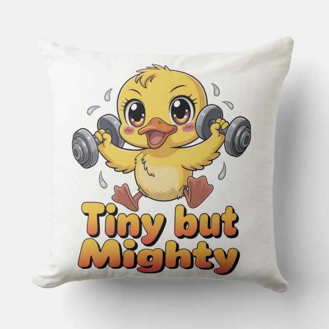 TINY BUT MIGHTY CUSHION (Front)
