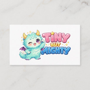 Tiny But Mighty Dragon Enclosure Card