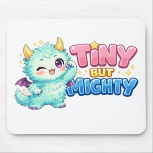 Tiny But Mighty Dragon Mouse Mat