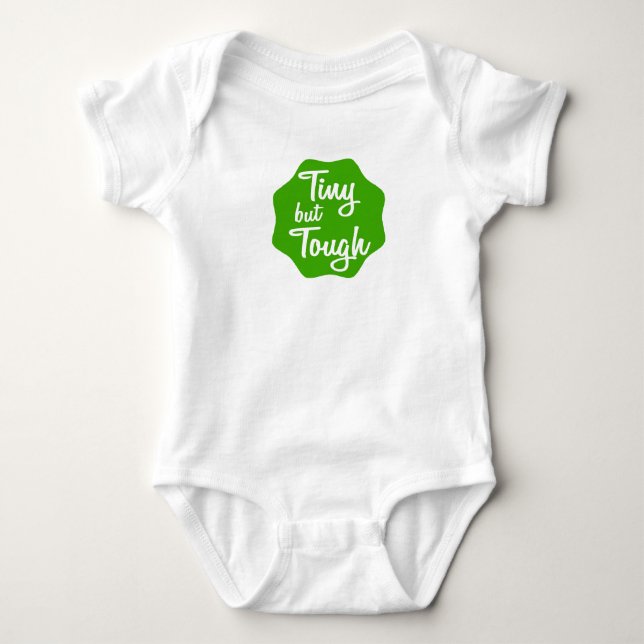 Tiny But Tough Dwarfism Infant Bodysuit (Front)