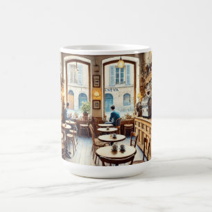 Tiny Coffeeshop in Geneva Switzerland Coffee Mug