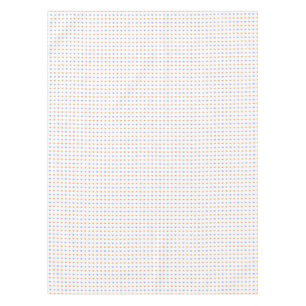 Tiny Colourful Hearts Pattern Yellow Pink Blue Tablecloth