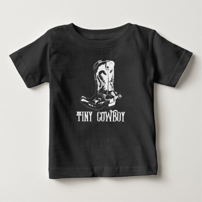 Tiny cowboy boots baby T-Shirt (Front)