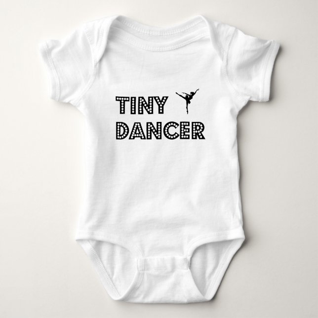 Tiny Dancer Baby T-Shirt Bodysuit (Front)