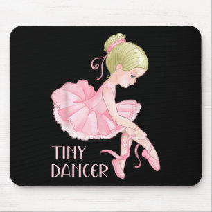 Tiny Dancer Ballerina Girl Ballet Dancing Kids Dan Mouse Mat