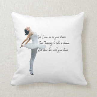 Tiny Dancer Series White Cushion