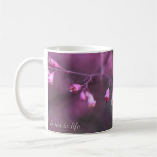 Tiny Delicate Pink Flowers Coffee Mug