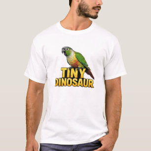 Tiny Dinosaur Green Cheek Conure T-Shirt